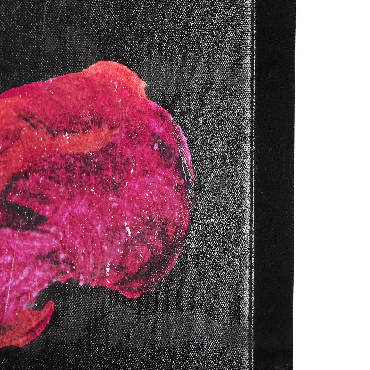 Midnight Flower I by Mercana Studio a Hand Embellished Textured Canvas by Mercana at Eve Furniture