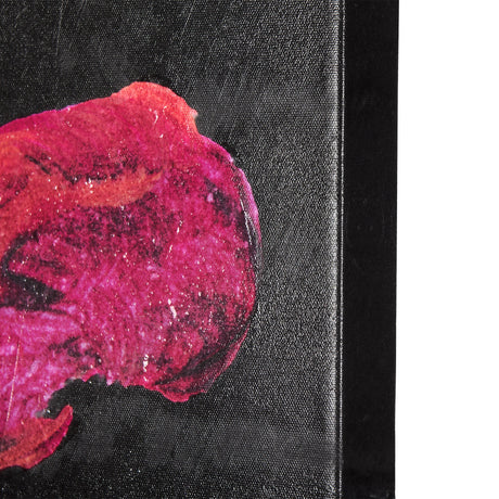 Midnight Flower I by Mercana Studio a Hand Embellished Textured Canvas by Mercana at Eve Furniture