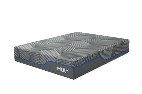 Midnight Gray 1.0 Firmer Full Hybrid Mattress by Mlily at Eve Furniture
