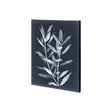 Midnight Leaves II by Megan Meagher a Hand Embellished Textured Canvas by Mercana at Eve Furniture