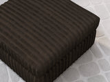 Midnight-Madness Chocolate Oversized Accent Ottoman by Ashley at Eve Furniture