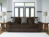 Midnight-Madness Chocolate Living Room Set by Ashley at Eve Furniture
