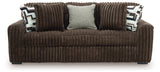 Midnight-Madness Chocolate Living Room Set by Ashley at Eve Furniture