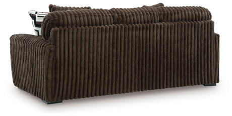 Midnight-Madness Chocolate Living Room Set by Ashley at Eve Furniture