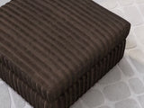 Midnight-Madness Chocolate Oversized Chair with Ottoman by Ashley at Eve Furniture