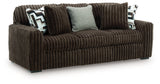 Midnight Madness Chocolate Sofa by Ashley at Eve Furniture