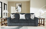 Midnight-Madness Gunmetal Living Room Set by Ashley at Eve Furniture