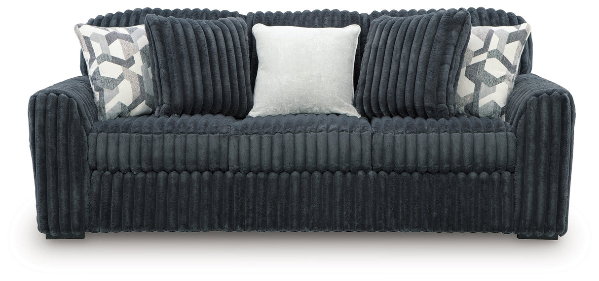 Midnight-Madness Gunmetal Living Room Set by Ashley at Eve Furniture