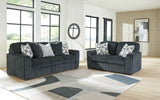Midnight-Madness Gunmetal Living Room Set by Ashley at Eve Furniture