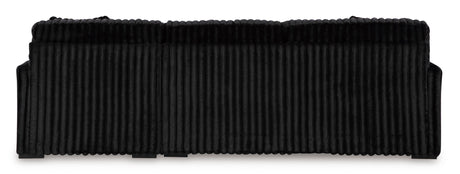 Midnight-Madness Onyx 2-Piece Right Arm Facing Chaise Sectional by Ashley at Eve Furniture