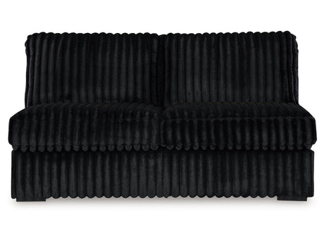 Midnight-Madness Onyx 4-Piece Sectional by Ashley at Eve Furniture