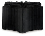 Midnight-Madness Onyx 4-Piece Sectional by Ashley at Eve Furniture