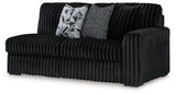 Midnight-Madness Onyx 4-Piece Sectional by Ashley at Eve Furniture