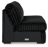 Midnight-Madness Onyx 4-Piece Sectional by Ashley at Eve Furniture