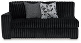 Midnight-Madness Onyx 4-Piece Sectional by Ashley at Eve Furniture