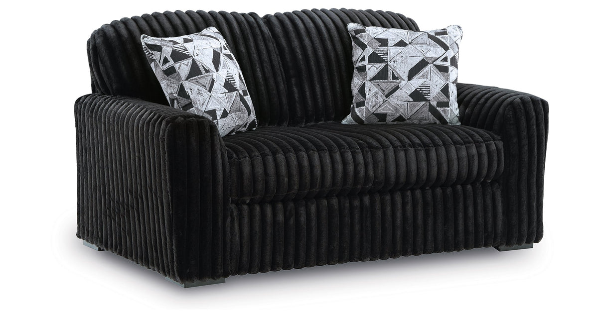 Midnight-Madness Onyx Living Room Set by Ashley at Eve Furniture