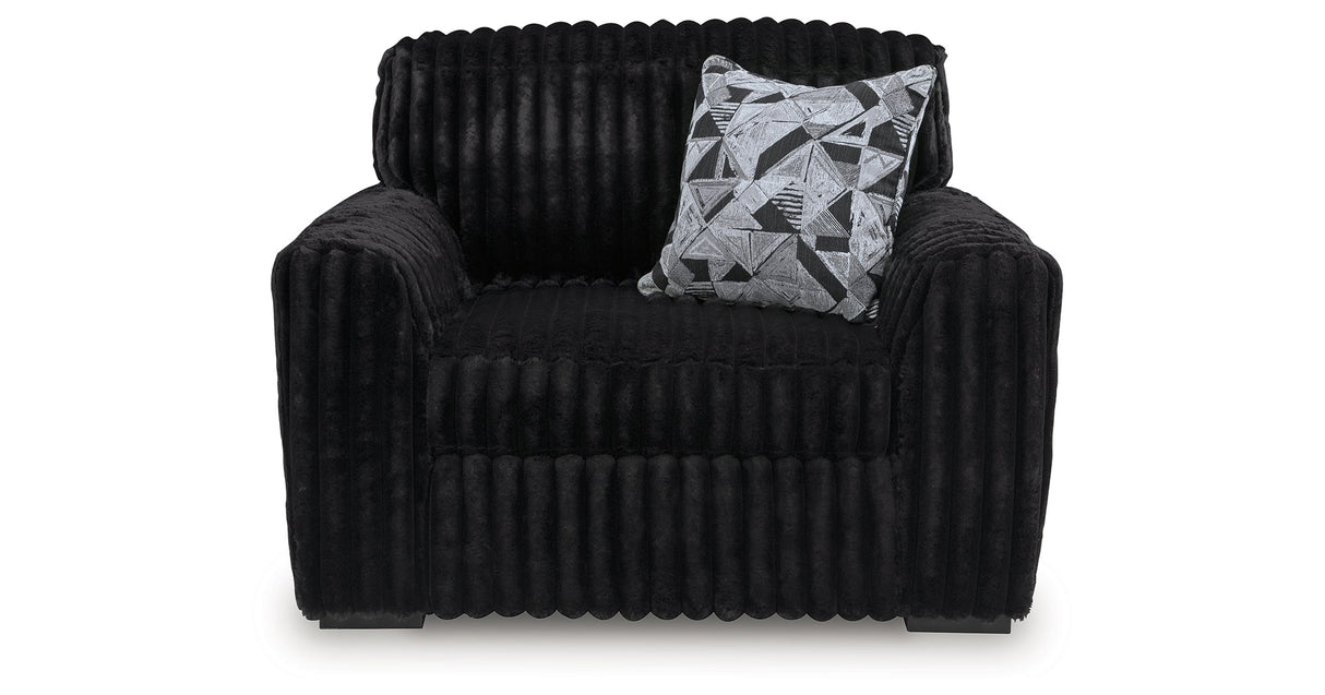 Midnight-Madness Onyx Living Room Set by Ashley at Eve Furniture