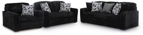 Midnight-Madness Onyx Living Room Set by Ashley at Eve Furniture