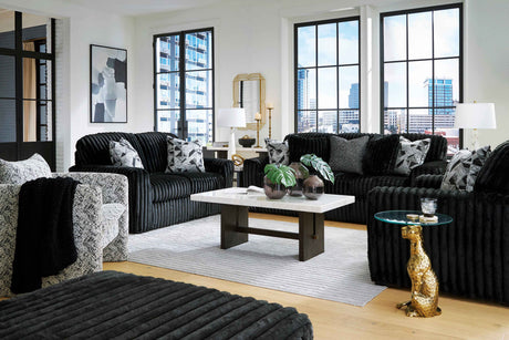 Midnight-Madness Onyx Living Room Set by Ashley at Eve Furniture