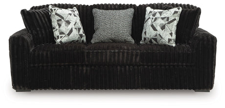 Midnight Madness Onyx Sofa by Ashley at Eve Furniture