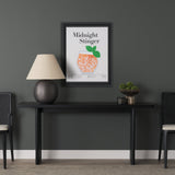 Midnight Stinger by Mercana Studio a Hand Embelished Textured Framed Art Print Matted under Glass by Mercana at Eve Furniture