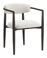 Midori White Outdoor Dining Chair by Zuomod at Eve Furniture