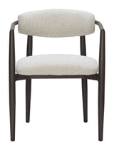 Midori White Outdoor Dining Chair by Zuomod at Eve Furniture