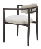 Midori White Outdoor Dining Chair by Zuomod at Eve Furniture