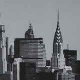 Midtown Manhattan Skyline (Set of 3) by Richard Silver Textured Framed Art Print Matted under Glass by Mercana at Eve Furniture