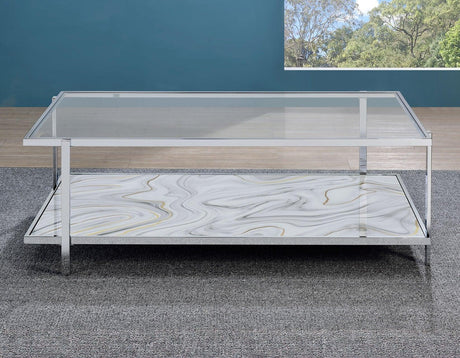 Mika Coffee Table by Steve Silver at Eve Furniture