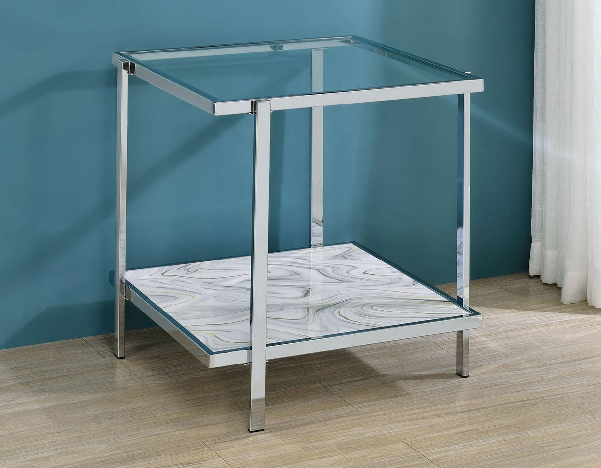 Mika End Table by Steve Silver at Eve Furniture