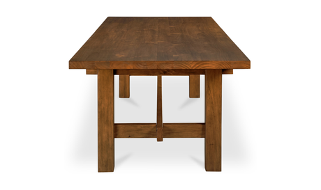 Mikoshi Small Dining Table - Vintage Brown by Moe's Home at Eve Furniture