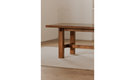 Mikoshi Small Dining Table - Vintage Brown by Moe's Home at Eve Furniture