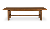 Mikoshi Small Dining Table - Vintage Brown by Moe's Home at Eve Furniture