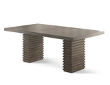 Mila 60-78 Inch Dining Table w/18″ Leaf by Steve Silver at Eve Furniture