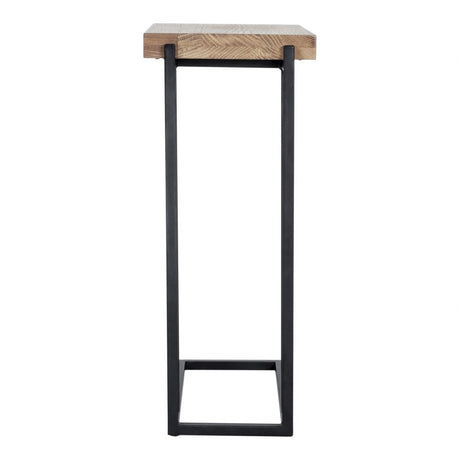 Mila C Shaped Side Table Natural by Moe's Home at Eve Furniture