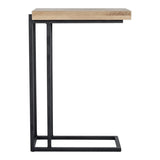 Mila C Shaped Side Table Natural by Moe's Home at Eve Furniture