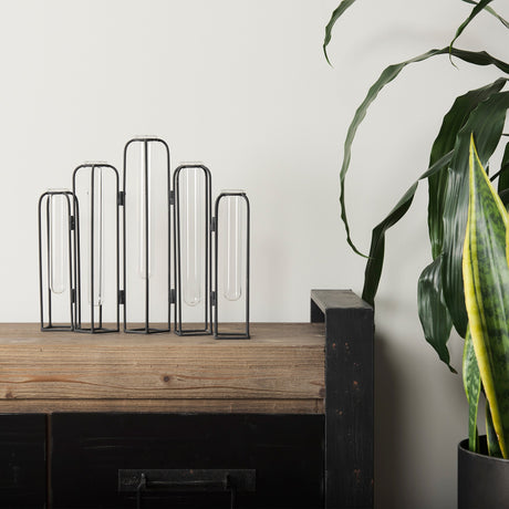 Mila Metal and Glass Decorative Accent by Mercana at Eve Furniture