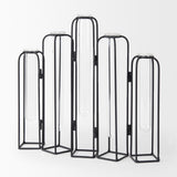 Mila Metal and Glass Decorative Accent by Mercana at Eve Furniture