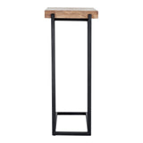 Mila Natural C Shaped Side Table by Moe's Home at Eve Furniture