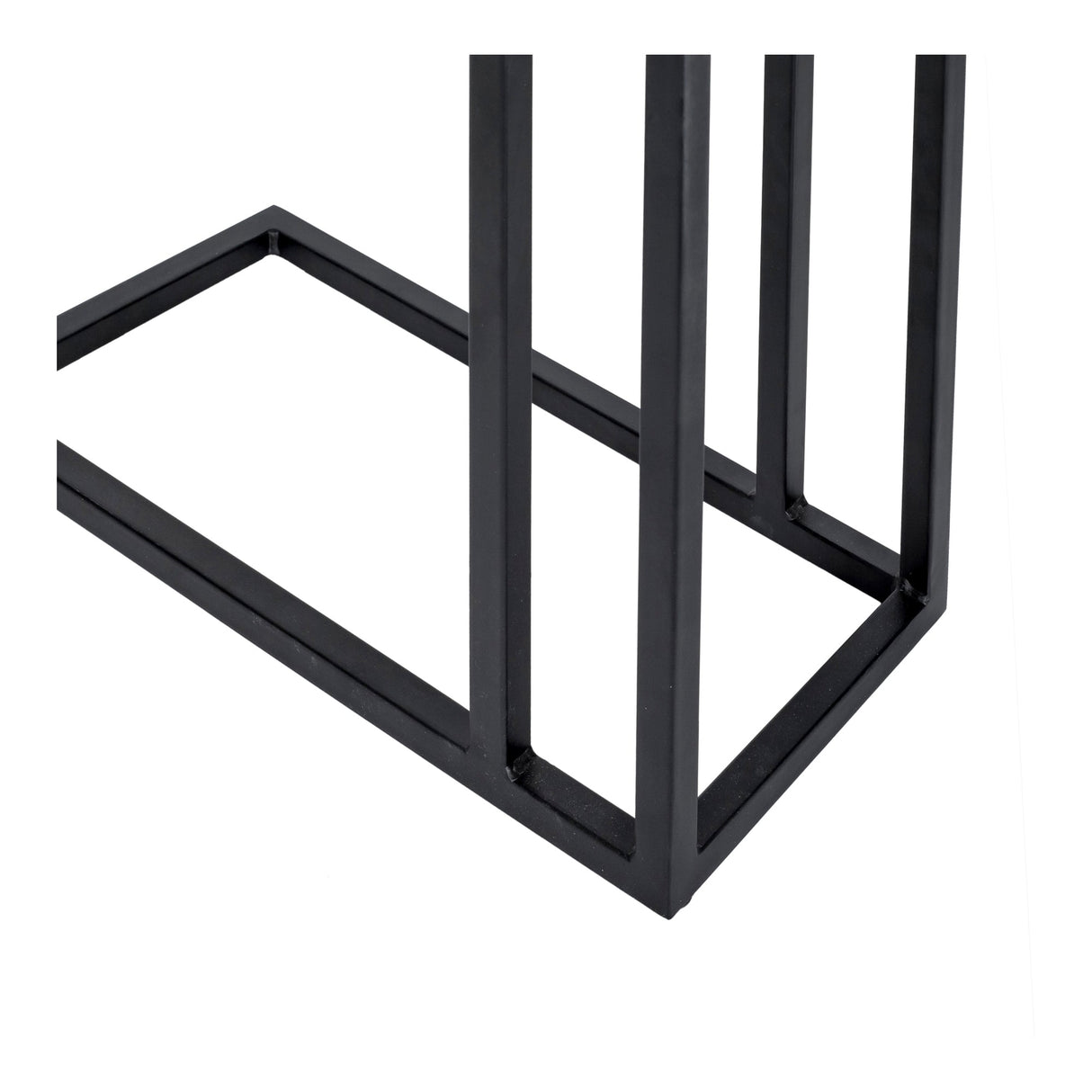 Mila Natural C Shaped Side Table by Moe's Home at Eve Furniture