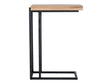 Mila Natural C Shaped Side Table by Moe's Home at Eve Furniture