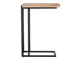 Mila Natural C Shaped Side Table by Moe's Home at Eve Furniture