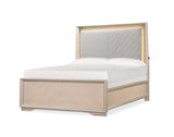 Milan Pale Brown Bedroom Set