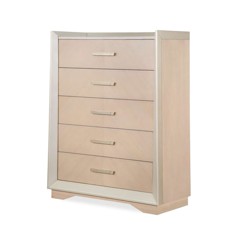 Milan Pale Brown Bedroom Set by Cosmos Furniture at Eve Furniture
