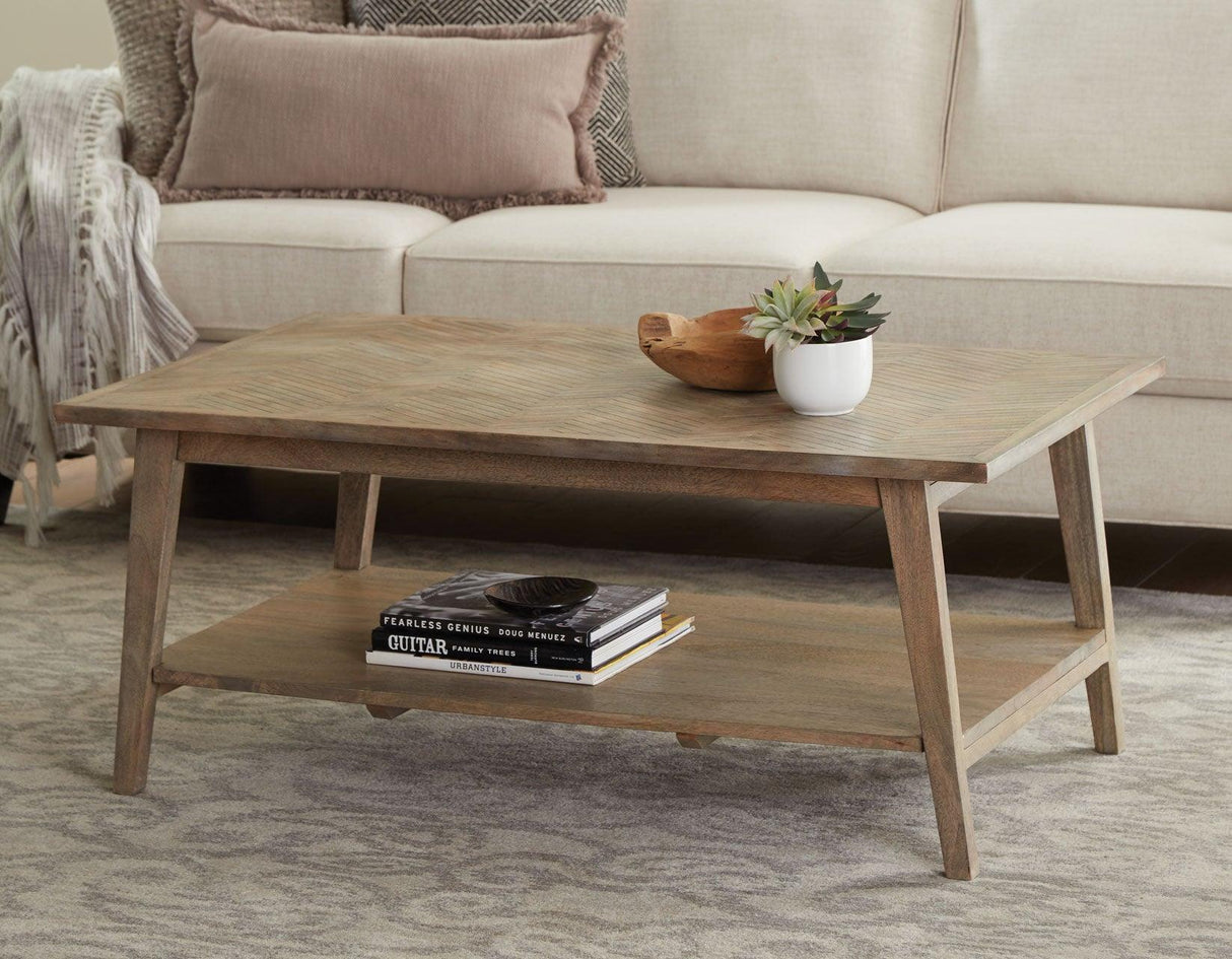 Milani Sofa Table by Steve Silver at Eve Furniture
