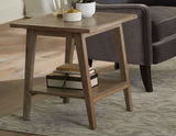 Milani Chairside End Table by Steve Silver at Eve Furniture