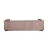 Milano 106" Sofa in Vintage Cream Top Grain Leather by Home Trends & Design at Eve Furniture