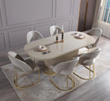 Milena Ivory Dining Chair