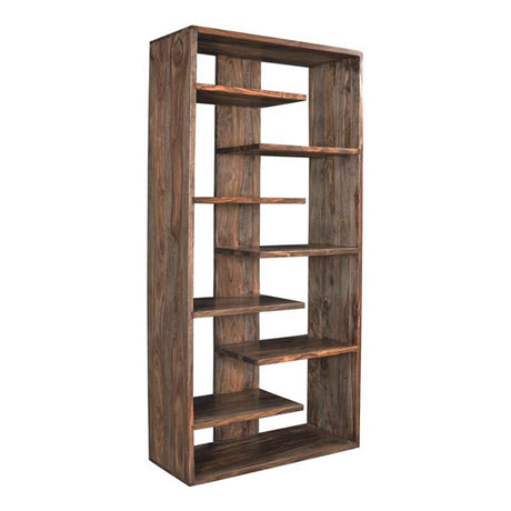 Miles 34" Bookshelf in Brownstone by Home Trends & Design at Eve Furniture